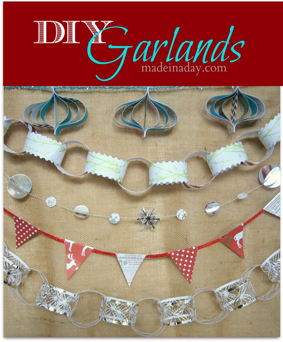 DIY Garland Christmas
 5 Easy Holiday Garlands