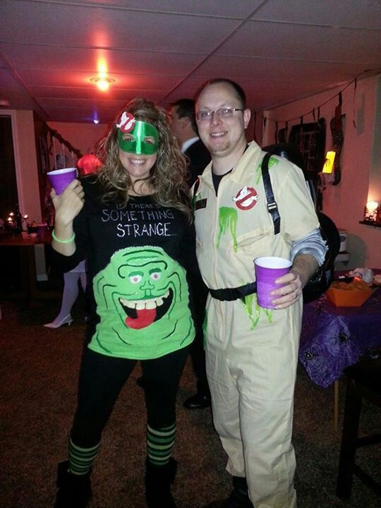 DIY Ghostbusters Costume
 1000 ideas about Slimer Costume on Pinterest