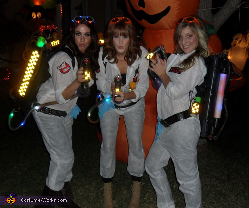 DIY Ghostbusters Costume
 Ghostbusters Halloween Costume Idea for Groups