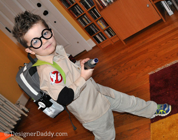 DIY Ghostbusters Costume
 THINGS MY KID DIGS Designer Daddy Designer Daddy