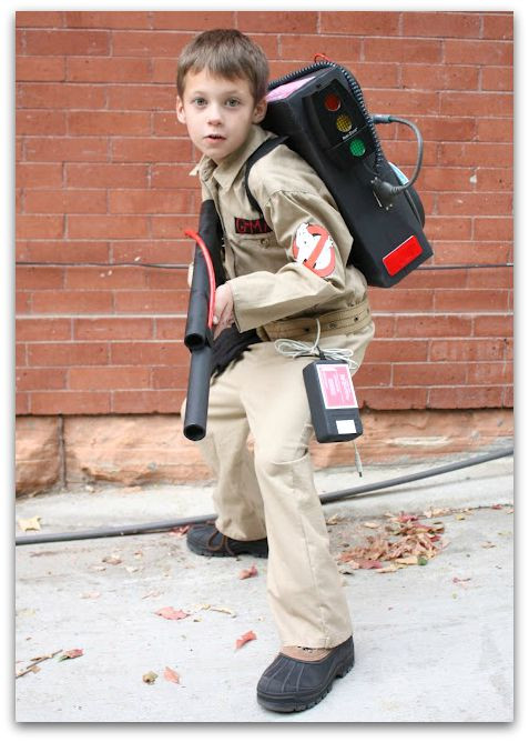 DIY Ghostbusters Costume
 10 Amazing DIY Halloween Costumes for Kids