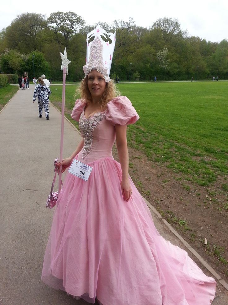 DIY Glinda Costume
 Glinda The Good Witch Home made from an old wedding