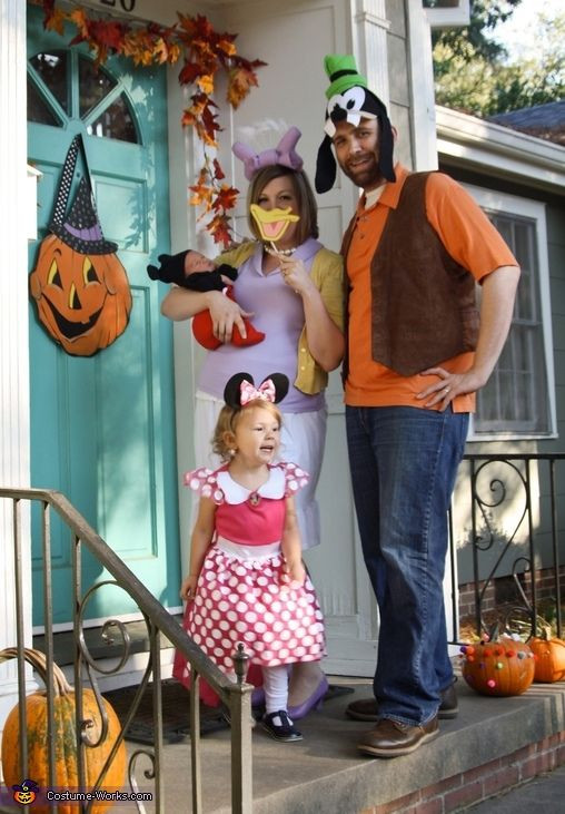 DIY Goofy Costume
 Mickey Mouse Clubhouse Family Costume