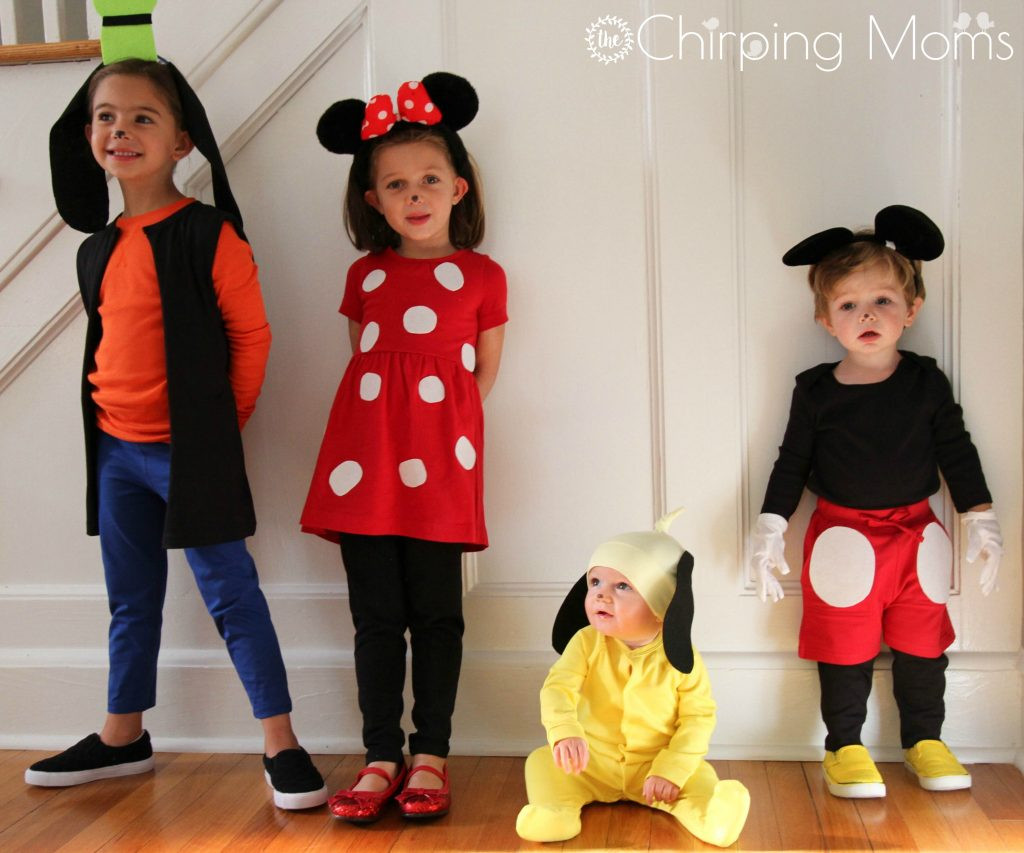 DIY Goofy Costume
 Easy DIY Mickey & Pals Costumes The Chirping Moms