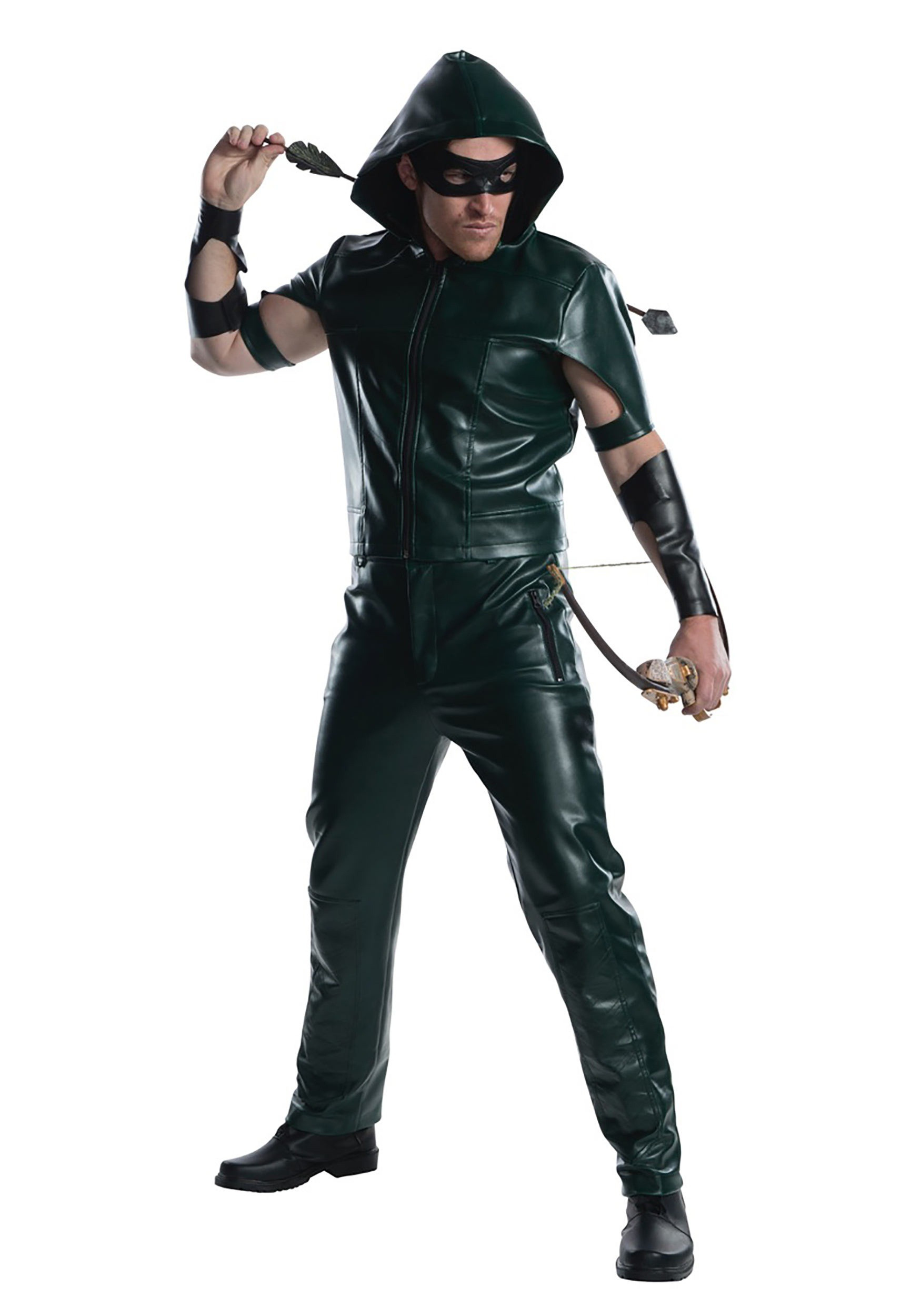 DIY Green Arrow Costume
 Adult Deluxe Arrow Costume