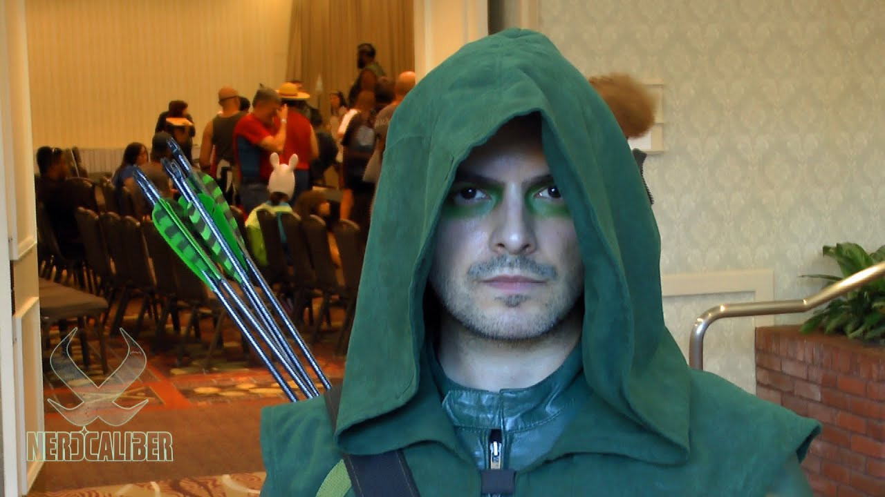 DIY Green Arrow Costume
 ARROW Green Arrow Cosplay at Granite State ic Con 2013
