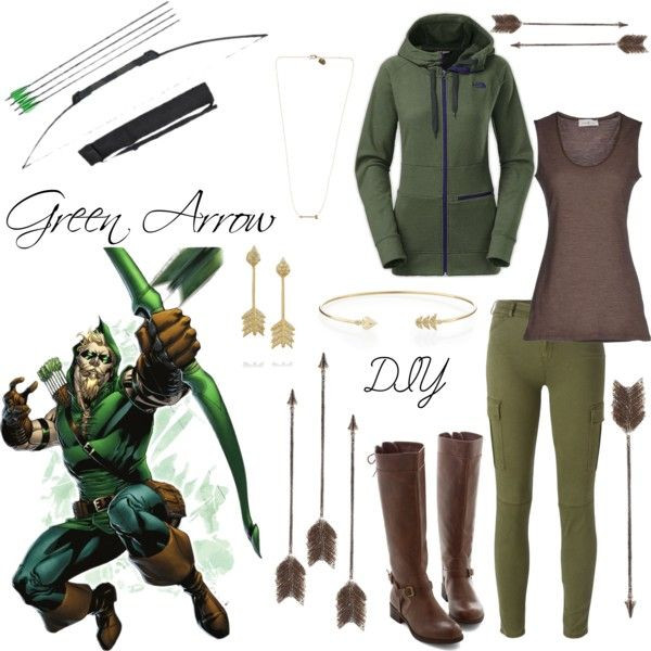 DIY Green Arrow Costume
 Best 25 Green arrow costume ideas on Pinterest