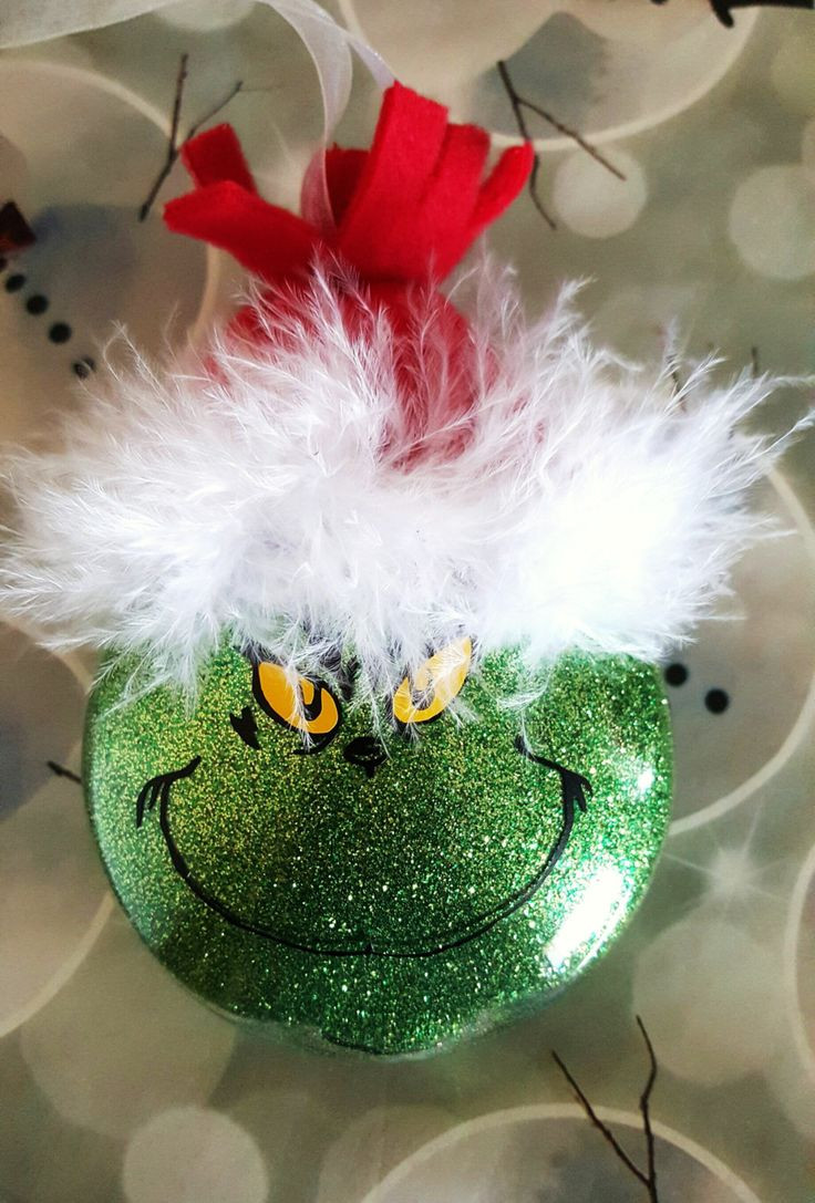 DIY Grinch Christmas Decorations
 Best 25 Grinch ornaments ideas on Pinterest