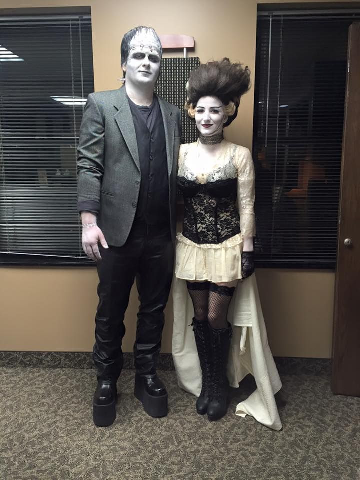 DIY Halloween Costumes 2019
 Frankenstein and Bride of Frankenstein DIY Halloween