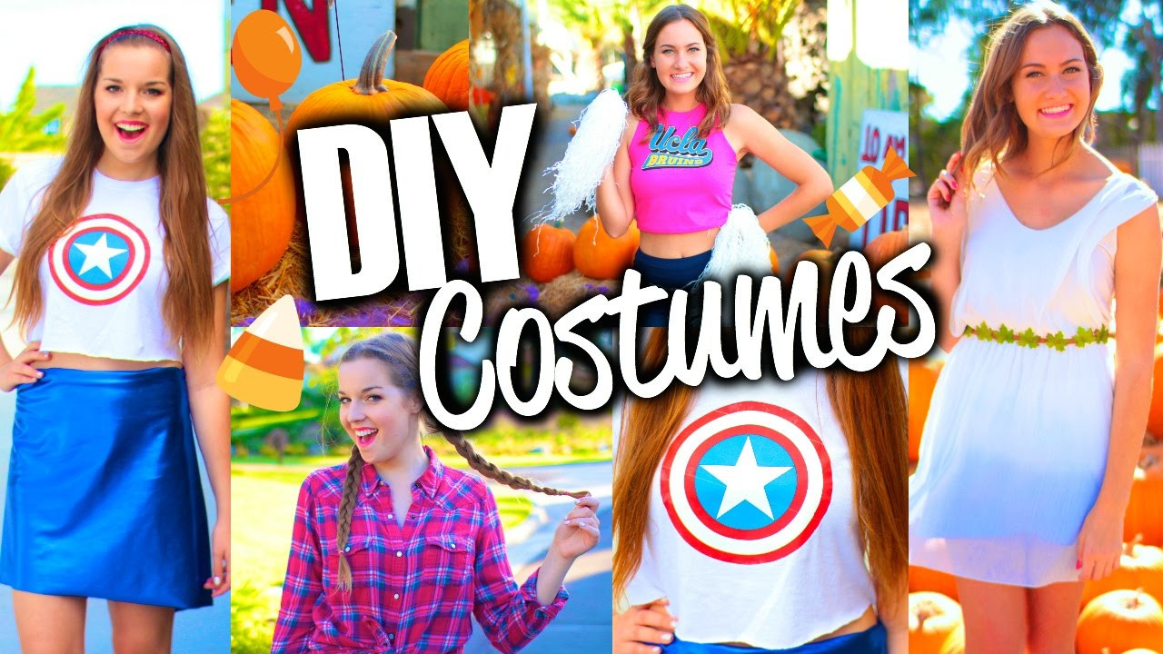 DIY Halloween Costumes For Teenage Girls
 Easy & Cute DIY Halloween Costumes for Teens