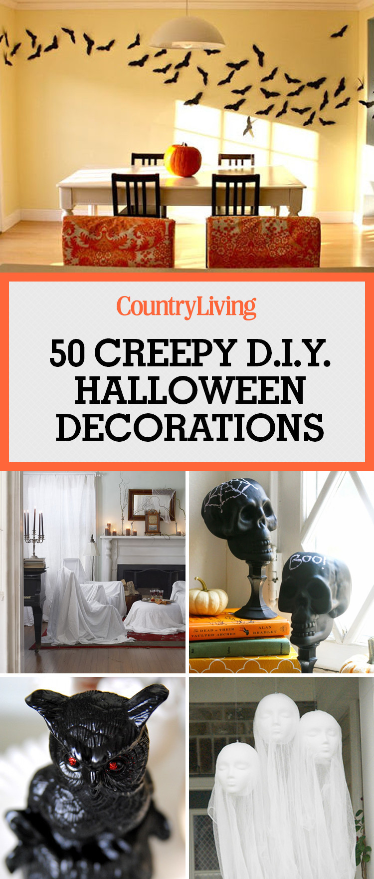 Diy Halloween Home Decor
 40 Easy DIY Halloween Decorations Homemade Do It