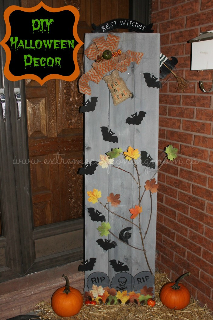 Diy Halloween Home Decor
 DIY Frugal Fun Halloween Decor Tutorial Extreme