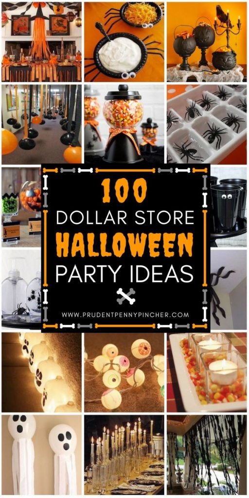 Diy Halloween Party Ideas
 100 Dollar Store Halloween Decorations Prudent Penny Pincher