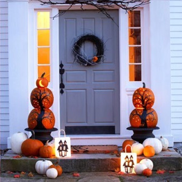 Diy Halloween Porch Decorations
 15 Fall Front Porch Decorations