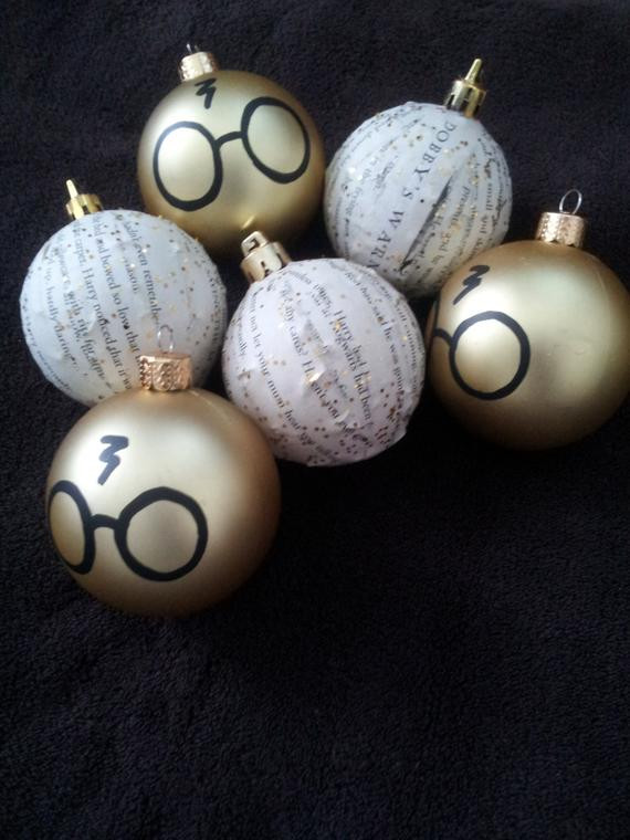 DIY Harry Potter Christmas Ornaments
 Unavailable Listing on Etsy