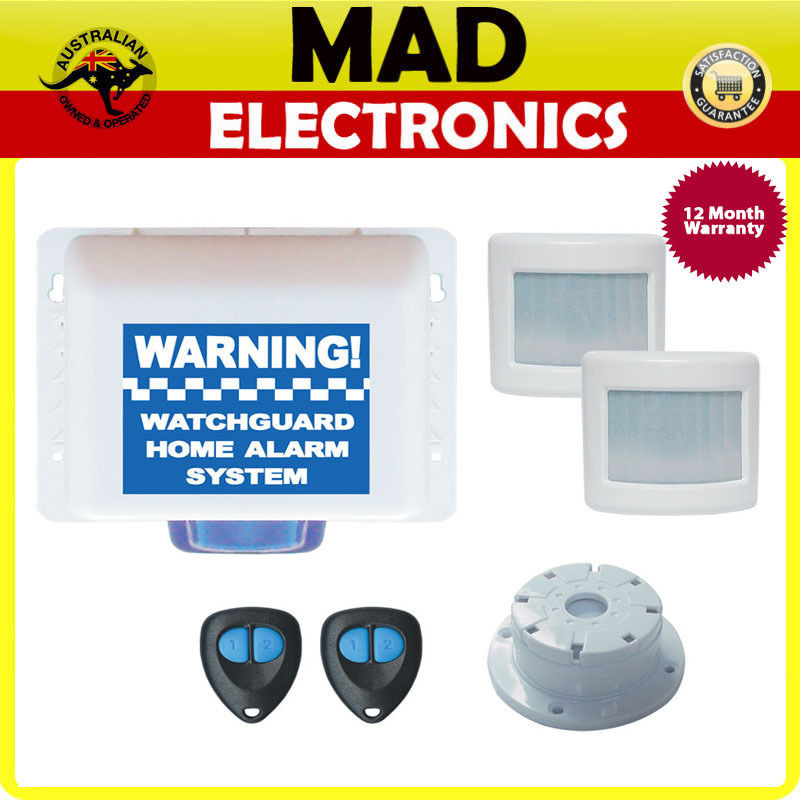 DIY Home Alarm System
 Watchguard Wireless DIY UP TO 8 Zone KIT Home or fice