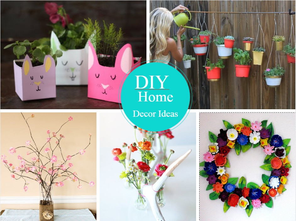 DIY Home Decorations Crafts
 12 Very Easy and Cheap DIY Home Decor Ideas