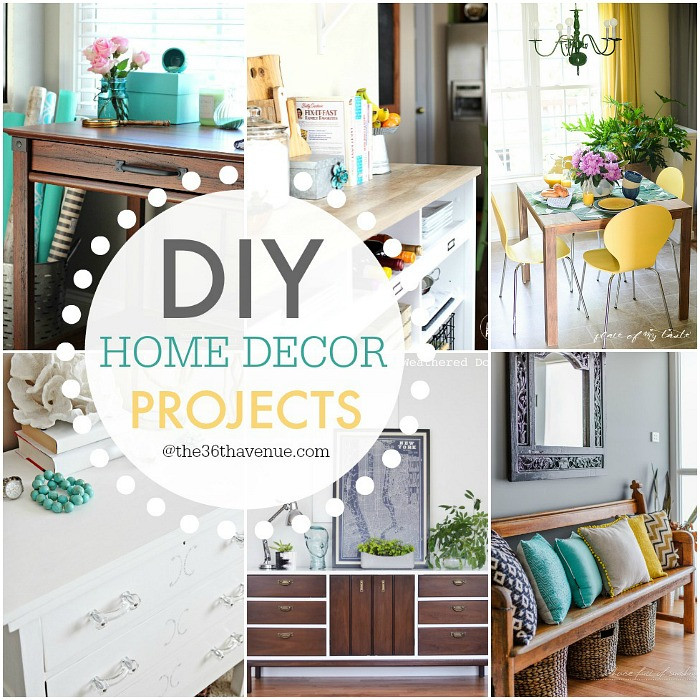 DIY Home Decorations Crafts
 DIY Home Decor Projects and Ideas The 36th AVENUE