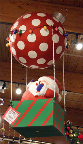 DIY Huge Ball Christmas Ornaments
 Condo Blues How to Make Easy DIY Outdoor Giant Christmas