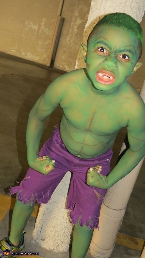 DIY Hulk Costume
 273 best Costumes images on Pinterest