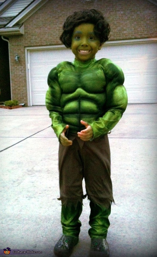 DIY Hulk Costume
 Incredible hulk Hulk and Halloween costumes on Pinterest