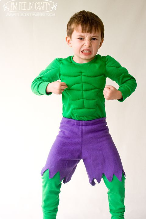 DIY Hulk Costume
 31 DIY Superhero Costumes Superhero Halloween Costume Ideas