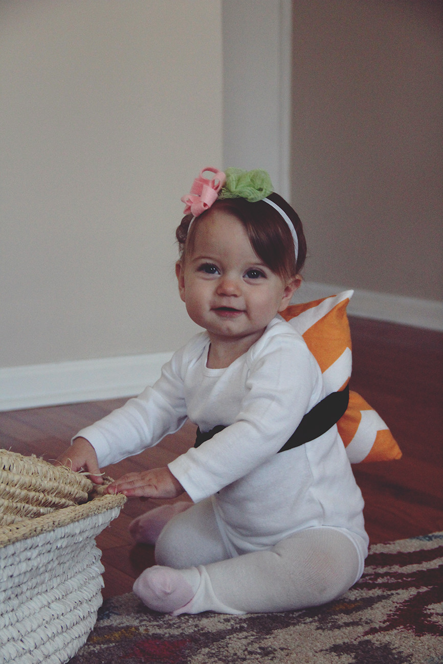 DIY Infant Costume
 halloween costume DIY baby sushi – really risa