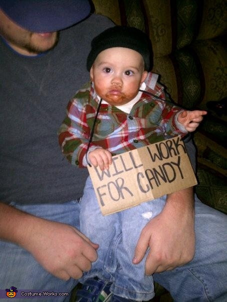 DIY Infant Costume
 Cheap Halloween costumes