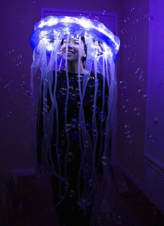 DIY Jellyfish Costume
 44 Homemade Halloween Costumes for Adults C R A F T