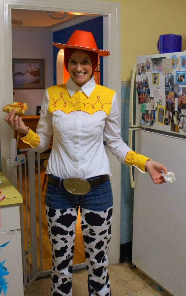 DIY Jessie Costume
 Homemade Jessie cowgirl costume from Toy Story picture