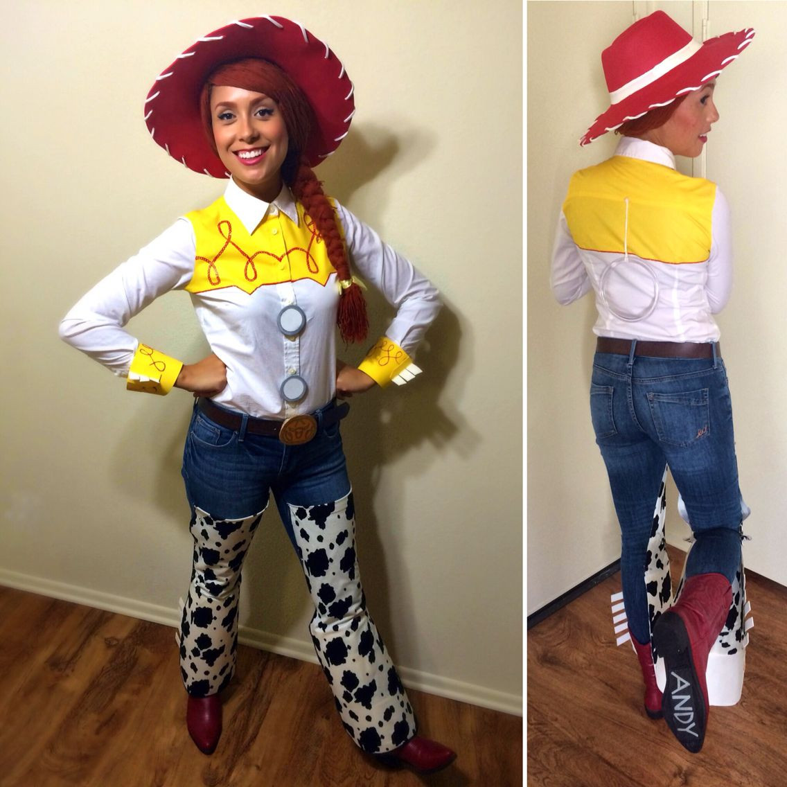 DIY Jessie Costume
 Went all out this year and made my own DIY Jessie The