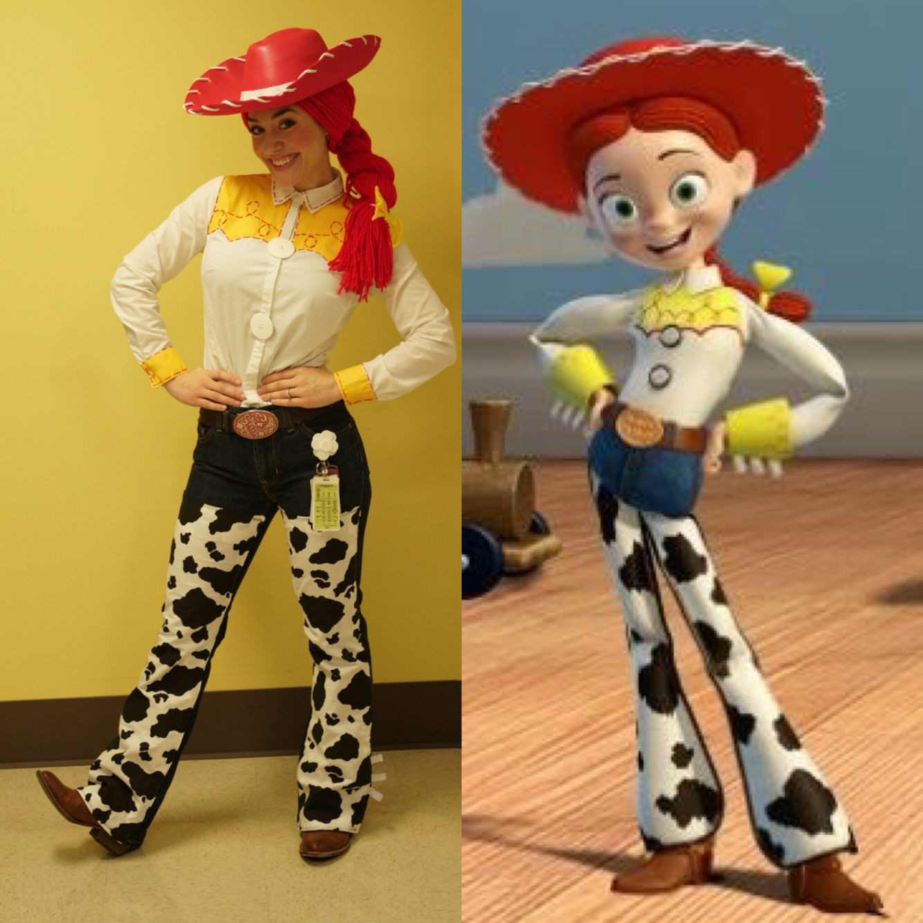 DIY Jessie Costume
 Jessie Toy Story Costume Halloween ideas