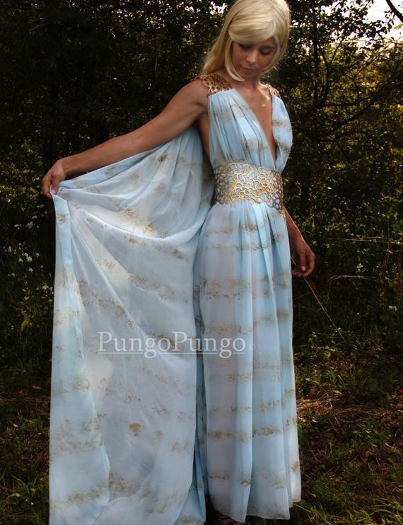 DIY Khaleesi Costume
 RESERVED Daenerys Targaryen Qarth Dress Khaleesi Costume