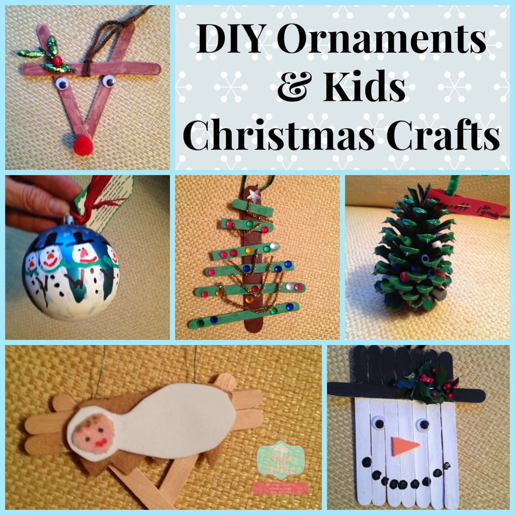 DIY Kid Christmas Ornaments
 INTRESTING CRAFT IDEAS FOR UR LITTLE KIDS