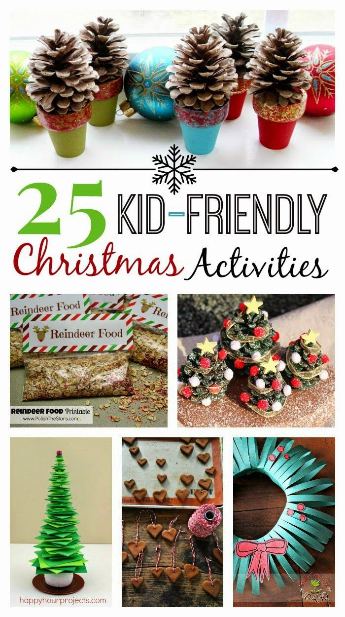 DIY Kid Friendly Christmas Ornaments
 DIY IDEAS 25 Kid Friendly Christmas Activities