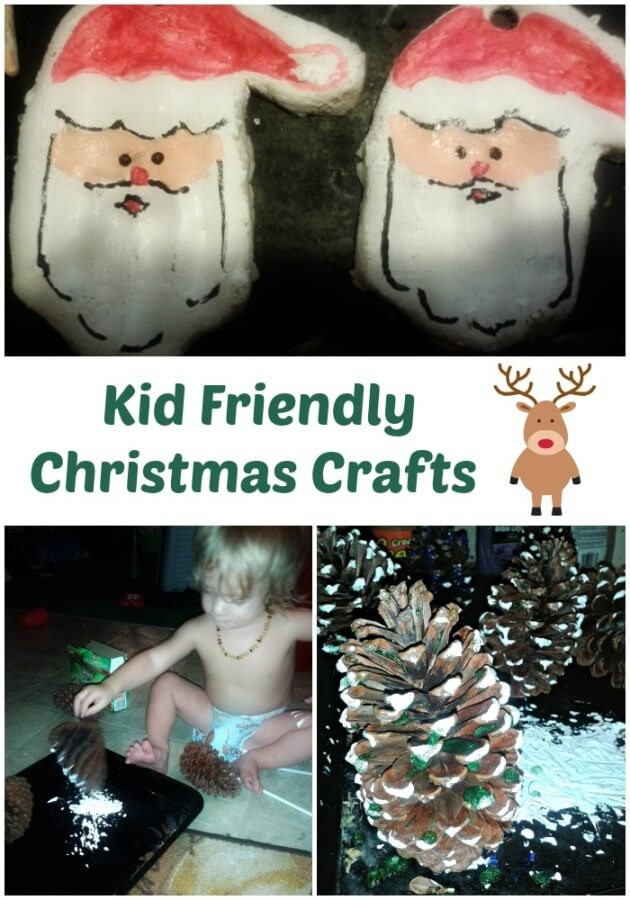 DIY Kid Friendly Christmas Ornaments
 Toddler DIY Kid Friendly Christmas Crafts