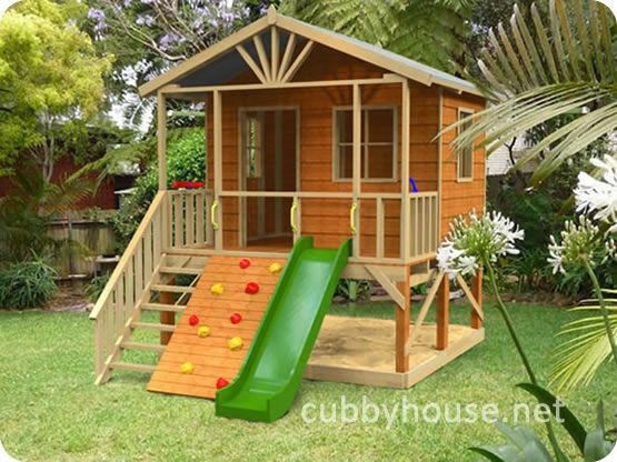 DIY Kids Playhouse
 Cubbyhouse kits Diy Handyman Cubby house Cubbie house