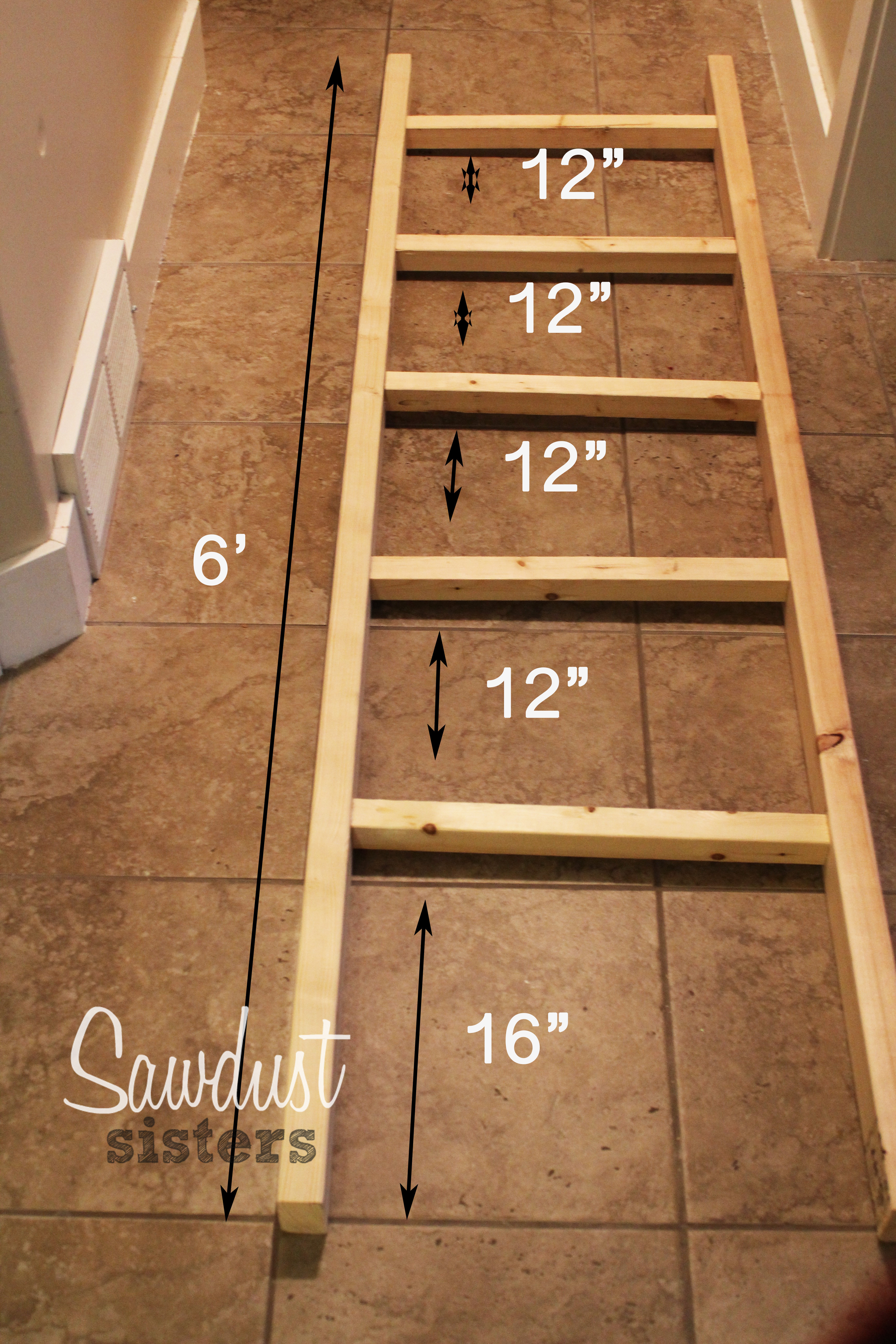 DIY Ladder Rack
 45 Ladder Blanket Holder 25 Unique Quilt Ladder Ideas