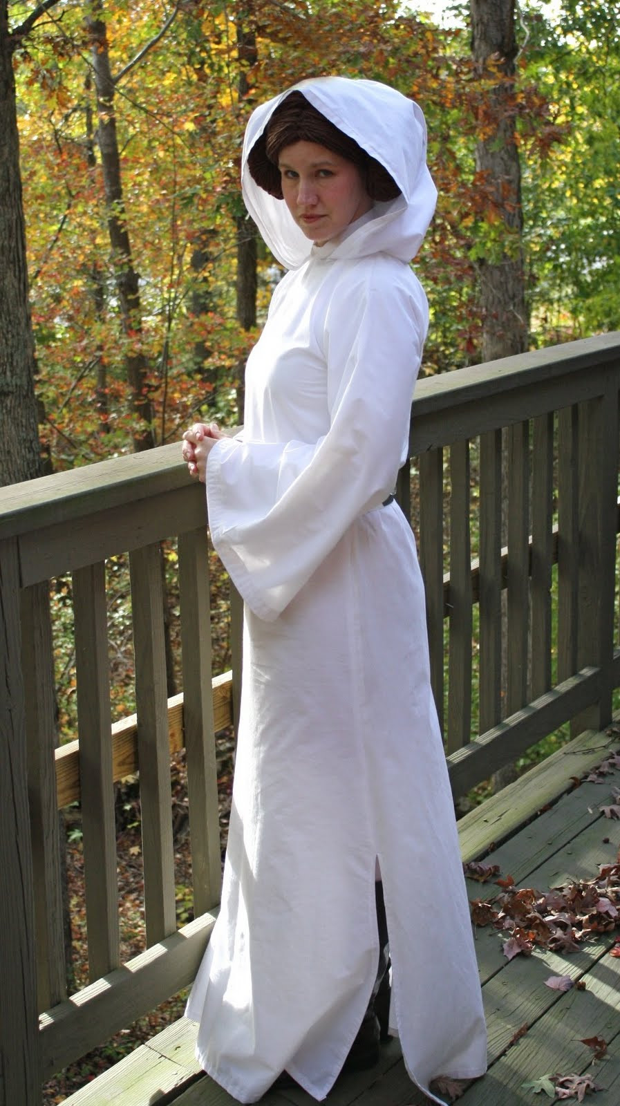 DIY Leia Costume
 The Magic of Ordinary Things MAY THE FORCE BE WITH YOU