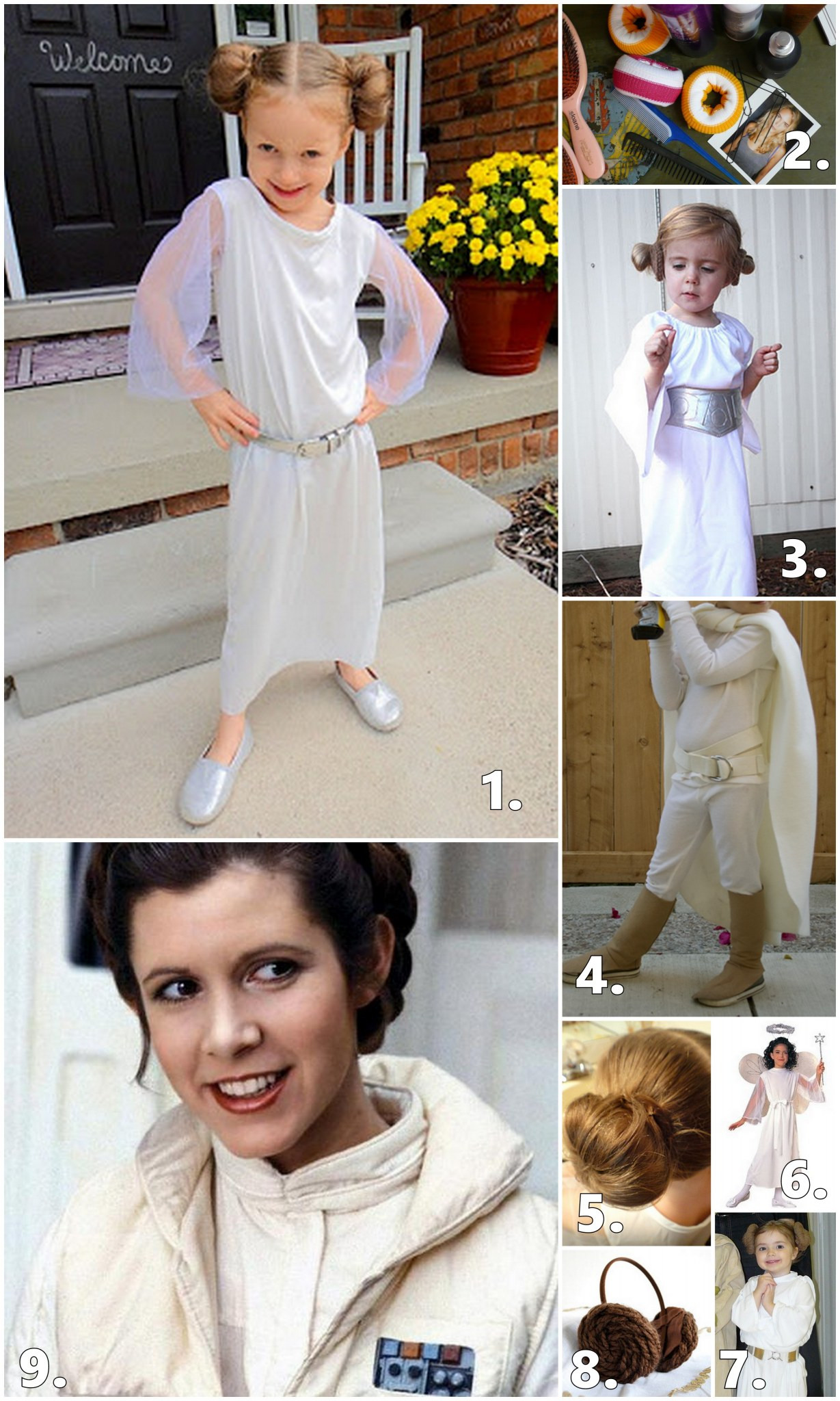 DIY Leia Costume
 Princess Leia Costume Ideas