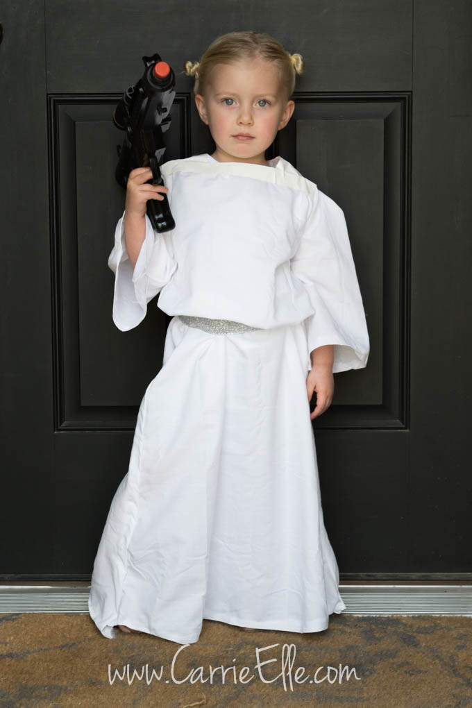 DIY Leia Costume
 No Sew DIY Princess Leia Costume for Kids Carrie Elle