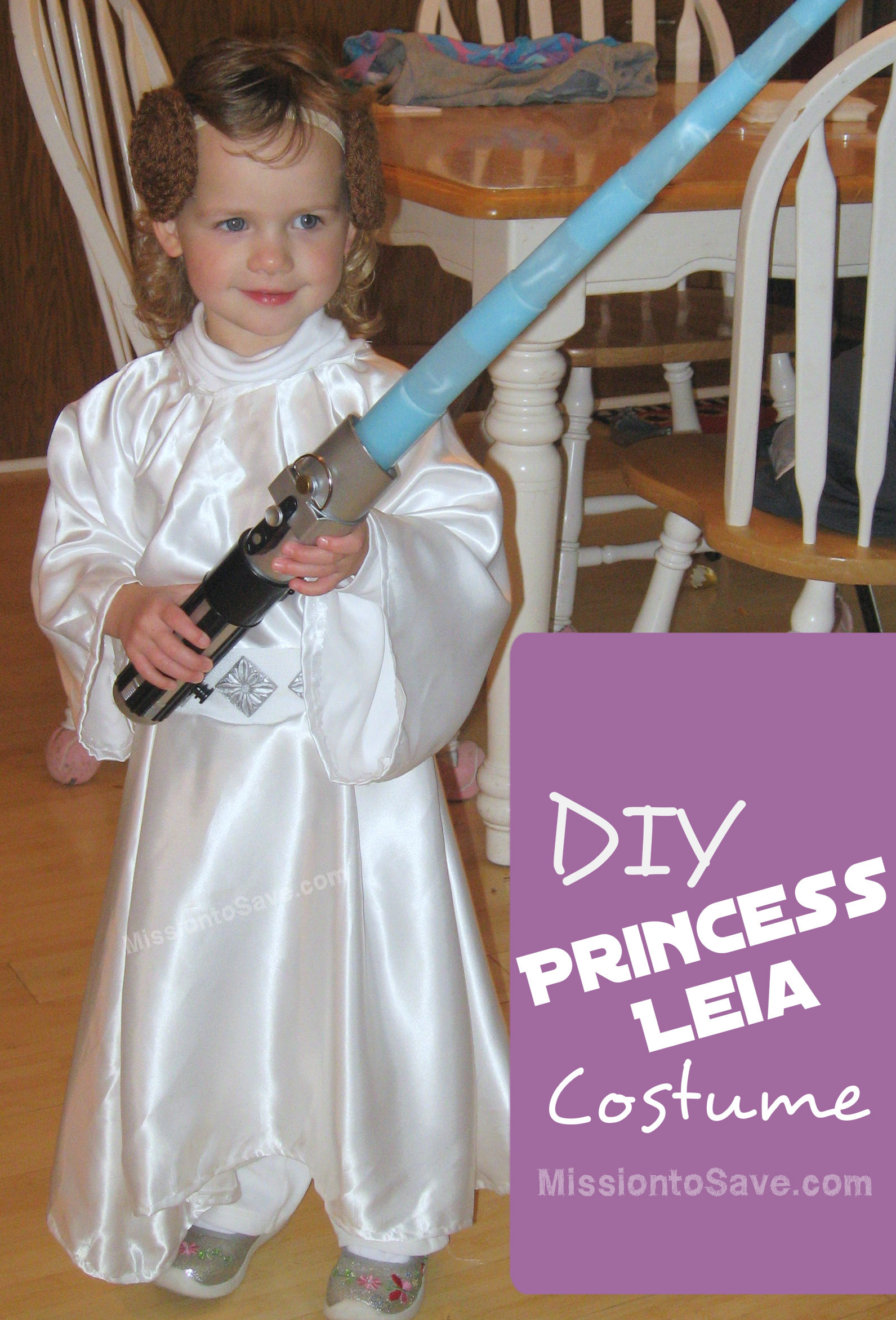DIY Leia Costume
 DIY Star Wars Costumes Jedi and Princess Leia Mission