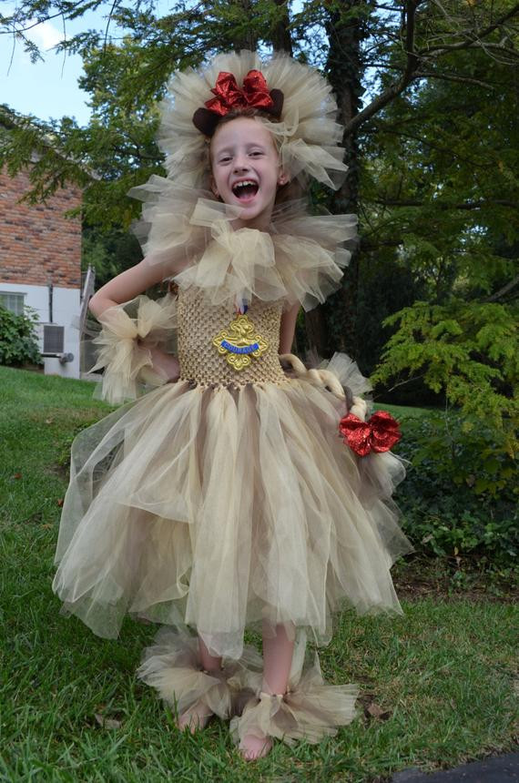 DIY Lion Costume For Adults
 Items similar to Cowardly Lion Tutu Dress on Etsy