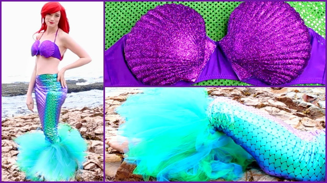 DIY Little Mermaid Costume
 DIY Ariel Halloween Costume Disney s The Little Mermaid