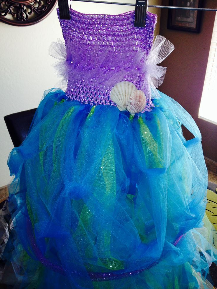 DIY Little Mermaid Costume
 Little mermaid costume DIY