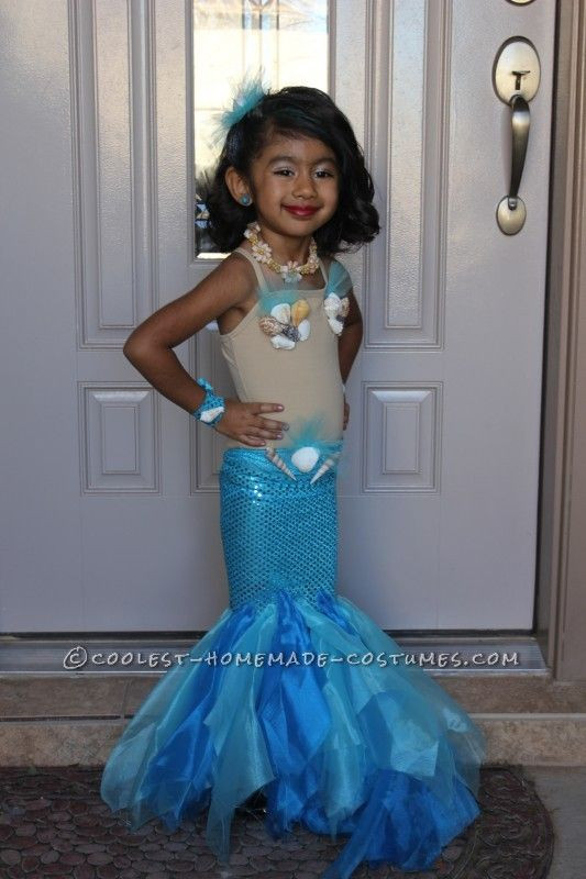 DIY Little Mermaid Costume
 Best 25 Toddler mermaid costumes ideas on Pinterest