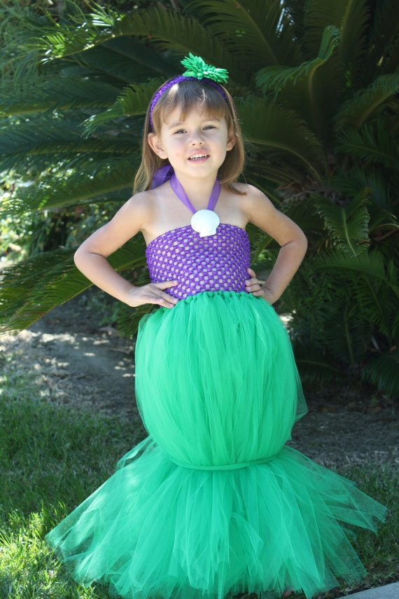 DIY Little Mermaid Costume
 34 DIY Kid Halloween Costume Ideas C R A F T