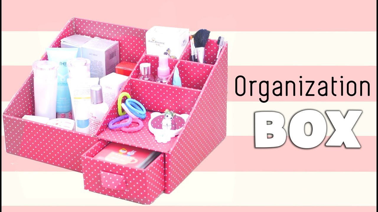 DIY Makeup Organizer Shoebox
 DIY Makeup Storage and Organization