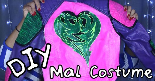 DIY Mal Costume
 DIY Mal s Jacket from Disney Descendants