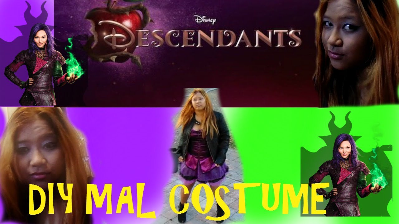 DIY Mal Descendants Costume
 DIY HALLOWEEN COSTUME DESCENDANTS MAL